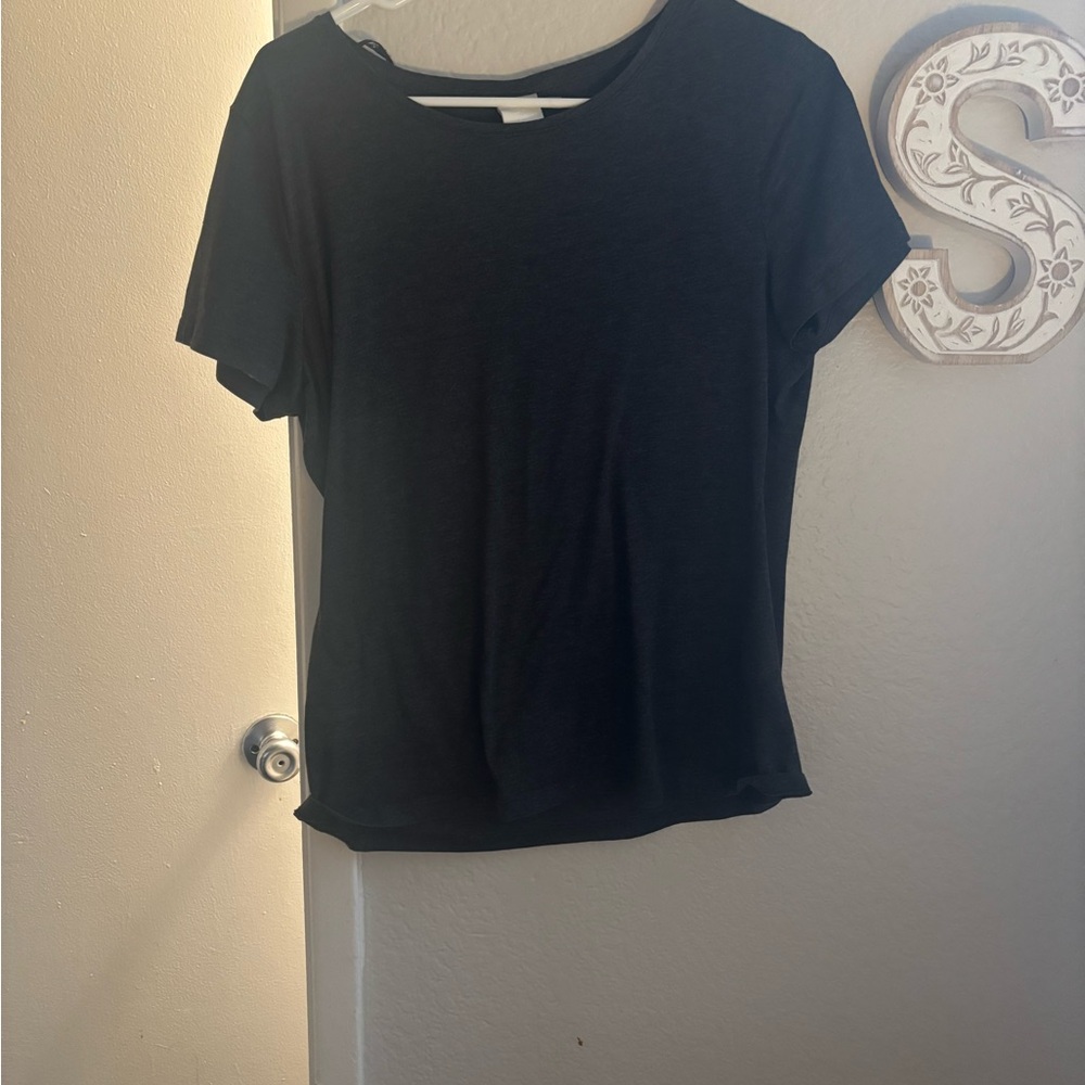 H&M Black Short Sleeve Tee